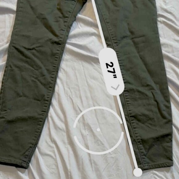 3 PAIRS Gap Skinny Stretch Cropped Khaki Pants - SIZE 8 (1 grey and 2 black) - Picture 9 of 12